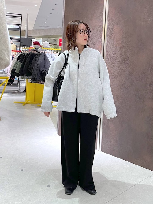 JEANASIS（ジーナシス）の「フロントZIPイージーサロペ/634614