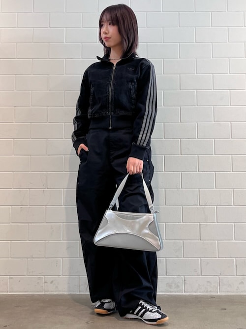 adidas（アディダス） デニムジャケット gジャン アディカラー デニム