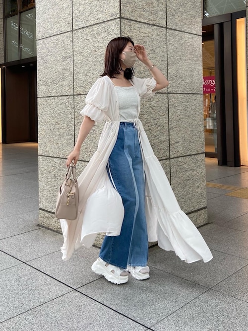 カシュクールワンピース（ワンピース）｜one after another NICE CLAUP