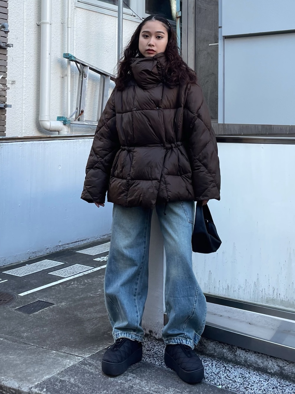 MOUSSY SQUARE PADDED ジャケット ダウンジャケット