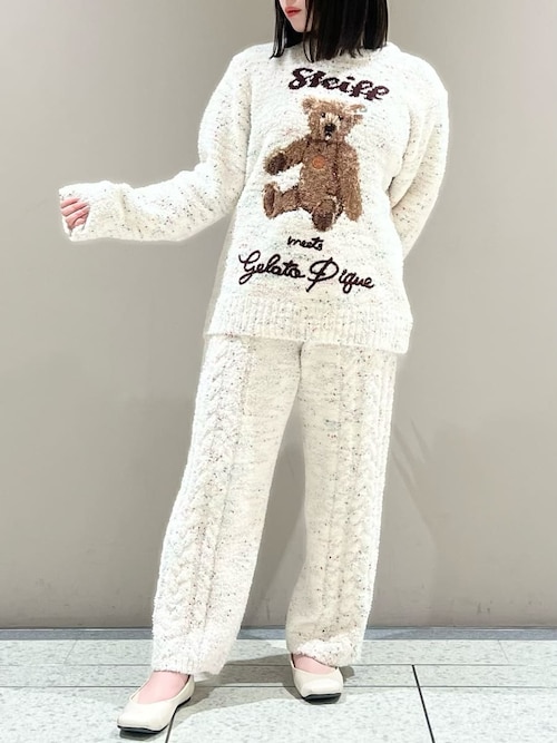 gelato pique（ジェラートピケ） パジャマ ルームウェア 「Steiff