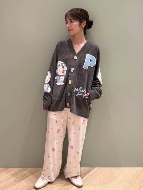 ドラえもん】【ユニセックス】おはようおやすみカーディガン（ルーム