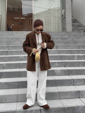 anuke Eco Suede Jacket エコスエードジャケット/62520102を使った人気