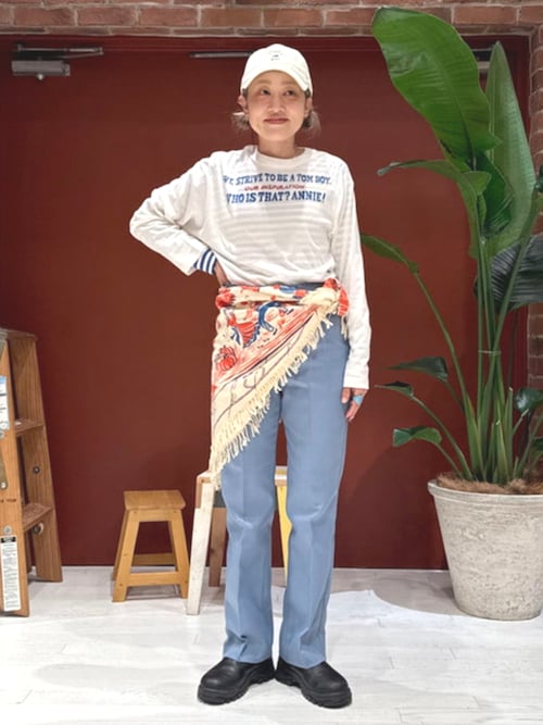 BEAMS BOY(BEAMS WOMEN)｜BINDUのバンダナ/スカーフを使った