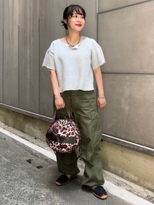 別注】BRIEFING / ヘルメット バッグ レオパード（ショルダーバッグ