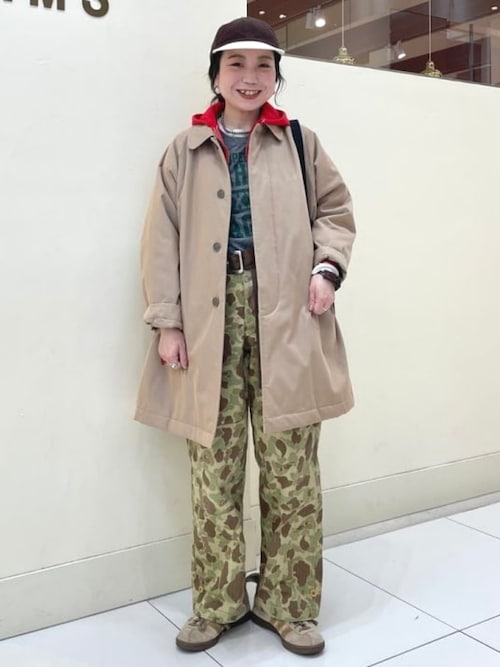 セール】【別注】BUZZ RICKSON'S / ヘリンボーン カモ パンツ（カーゴ