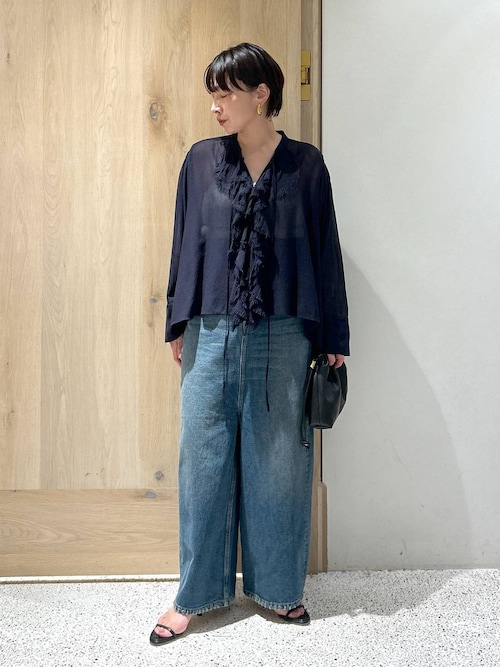 Curensology(カレンソロジー)/＜&RC＞スーパーワイドルーズデニム