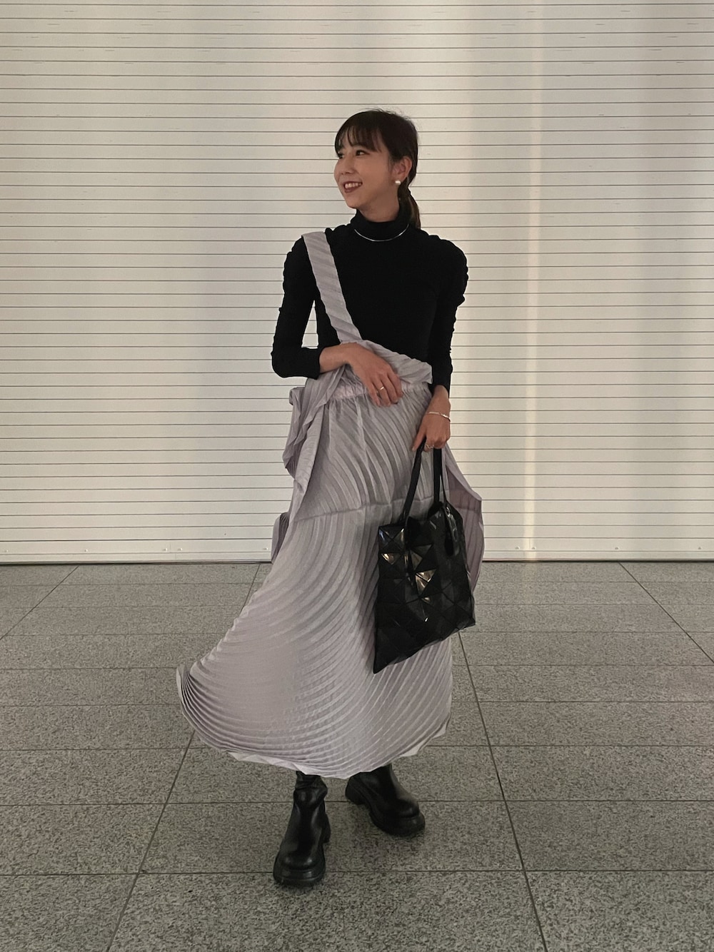 ISSEY MIYAKEのオールインワン・サロペットを使った人気ファッション