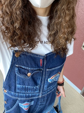 HYSTERIC GLAMOURのサロペット/オーバーオールを使った人気