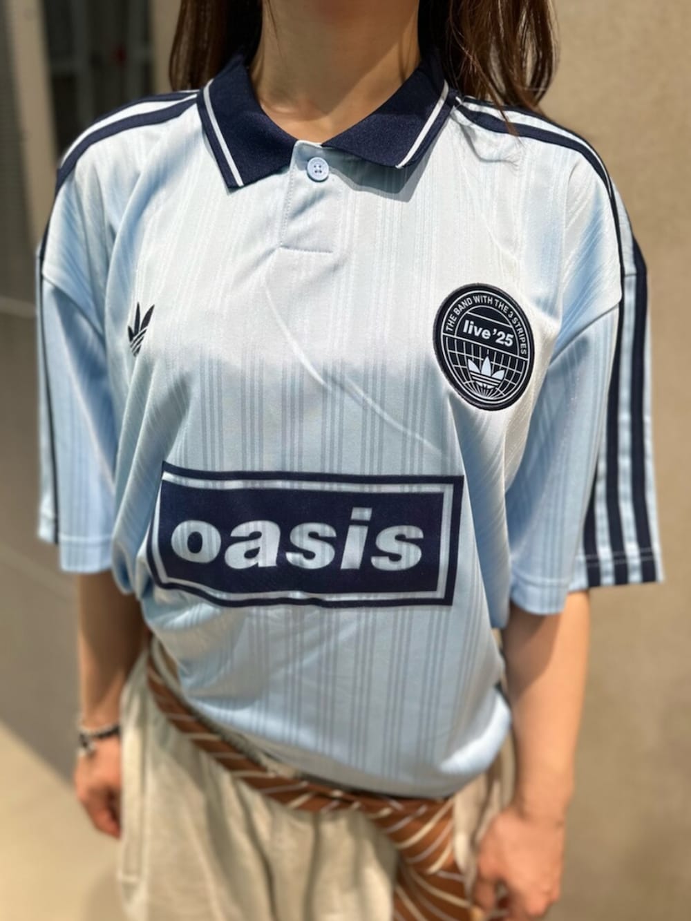 adidas Originals × Oasis ツアー ジャカード ジャージのアディダス