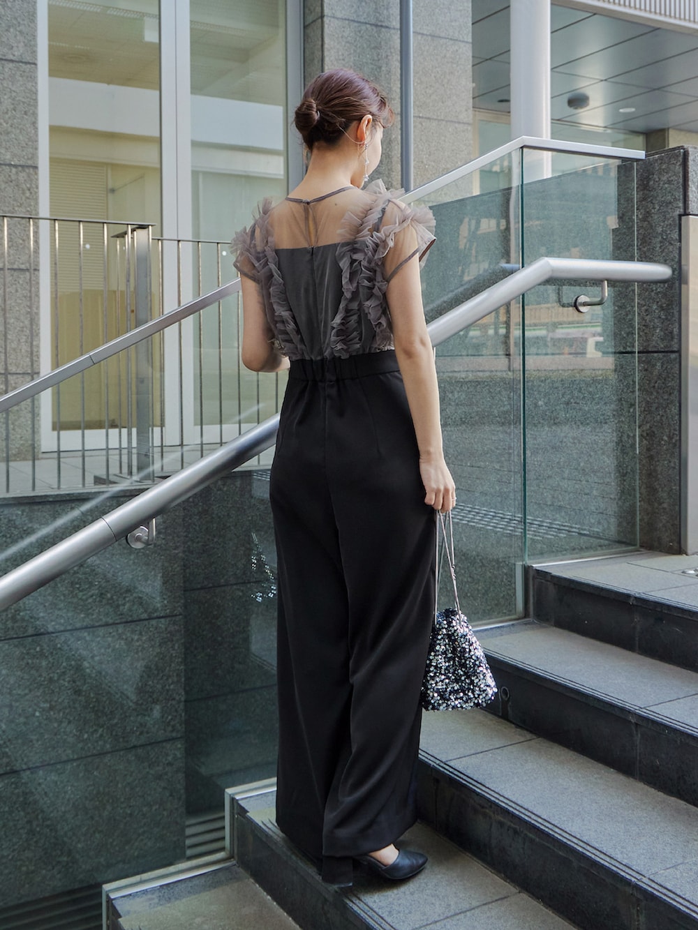 niana(bflat)｜nianaのパンツドレスを使ったコーディネート - WEAR