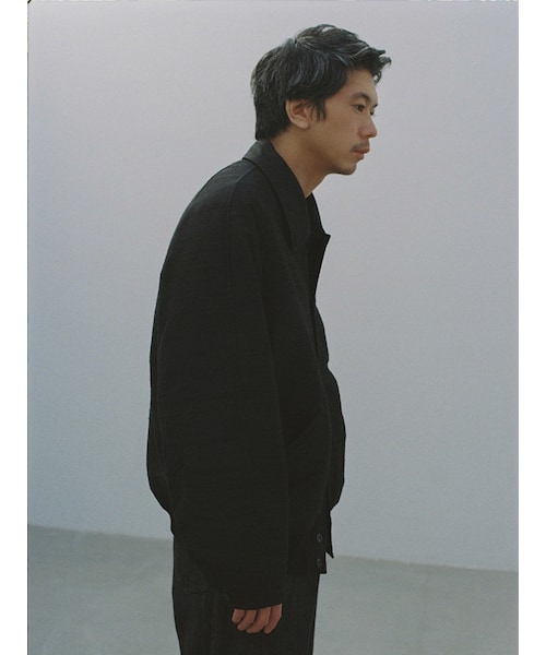 LIDNM（リドム）の「WILD SILK PADDED BLOUSON（ブルゾン）」 - WEAR
