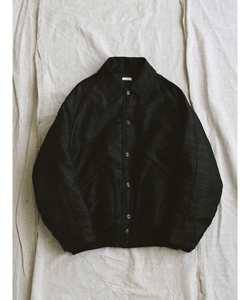 LIDNM（リドム）の「WILD SILK PADDED BLOUSON（ブルゾン）」 - WEAR
