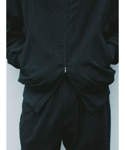 LIDNM（リドム）の「CROCHET BLADE WOOL BL（ブルゾン）」 - WEAR