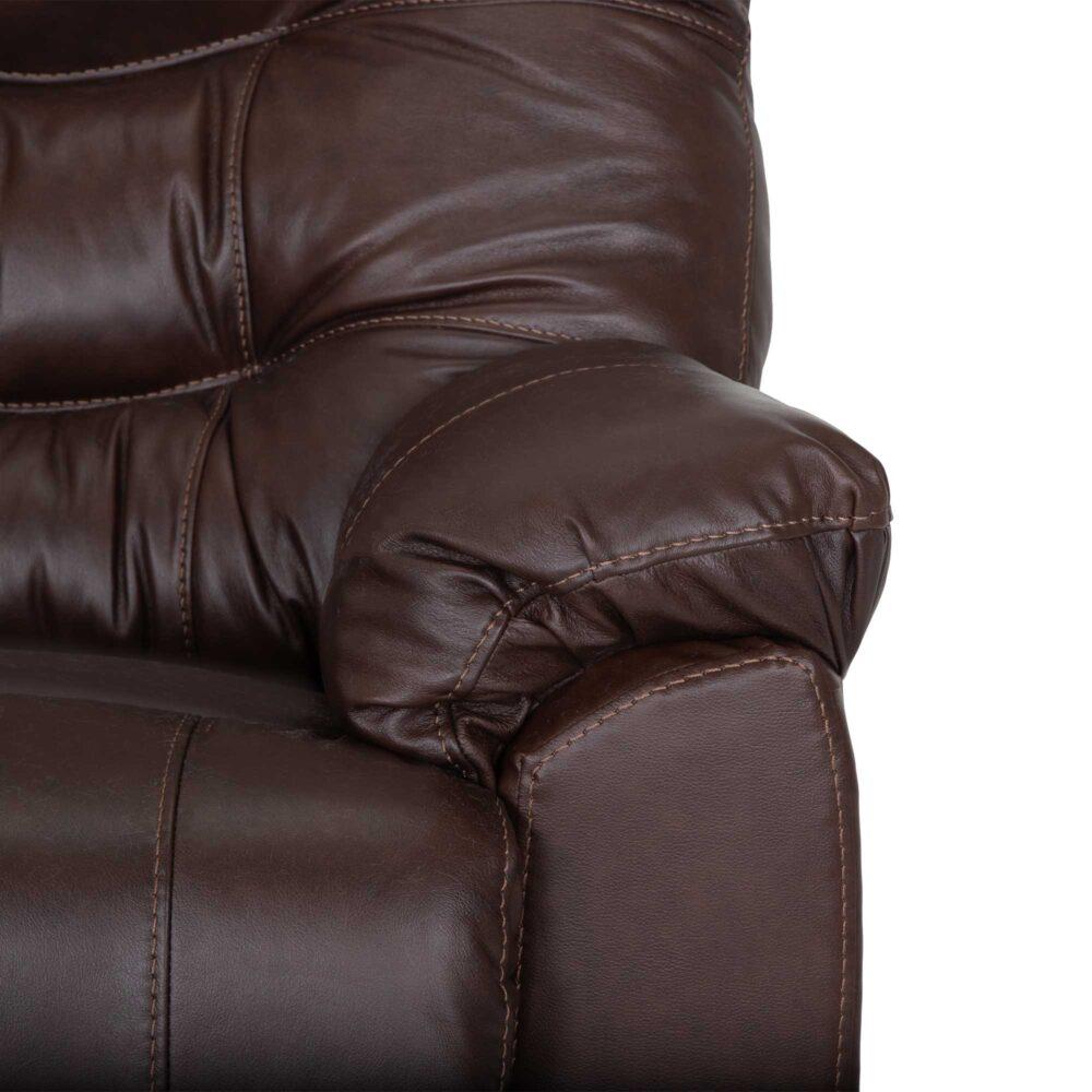 4595LM9815 FRANKLIN FURNITURE Gulfport Leather Rocker Recliner