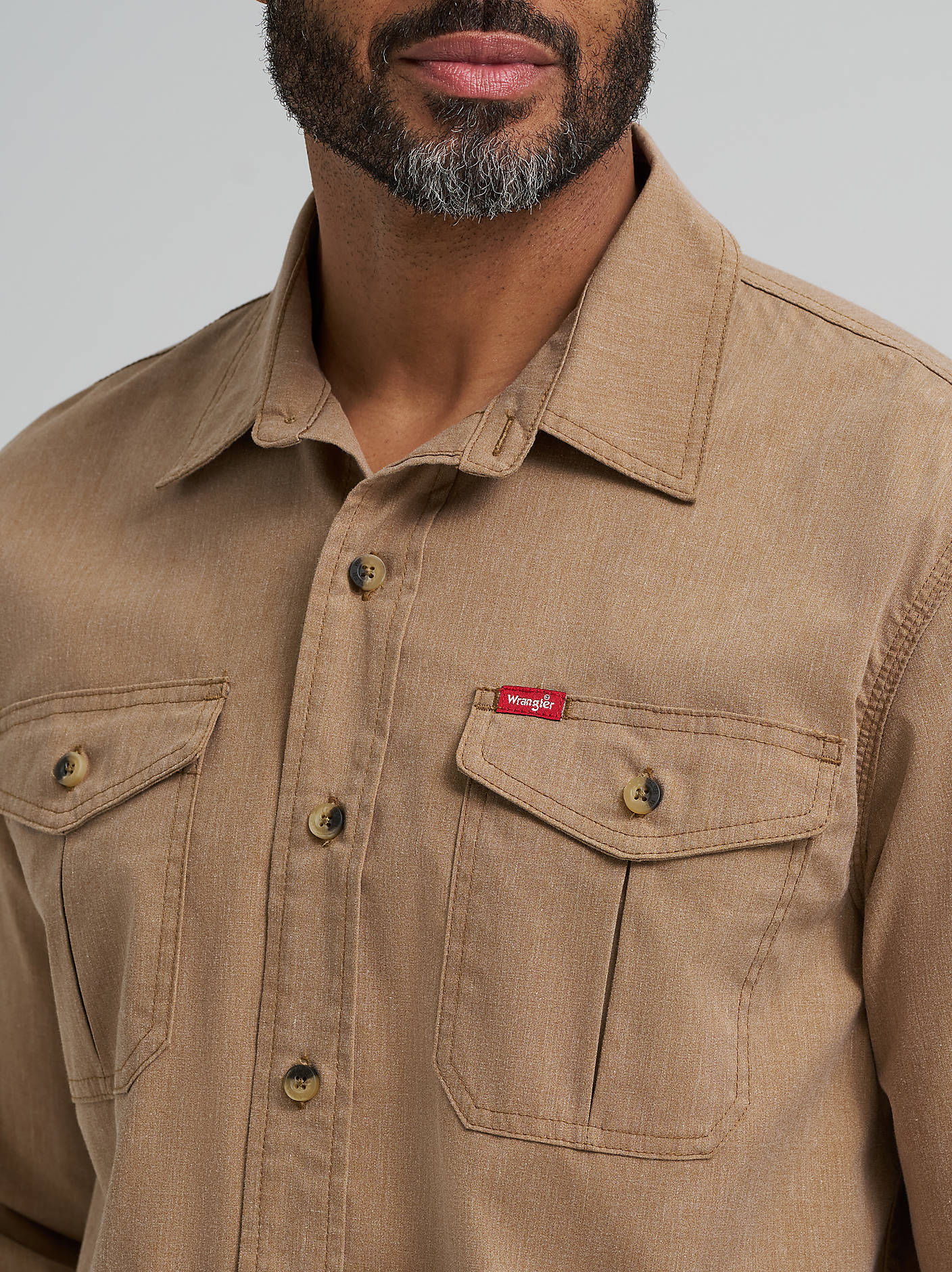 Men's Relaxed Fit Stretch Shirt