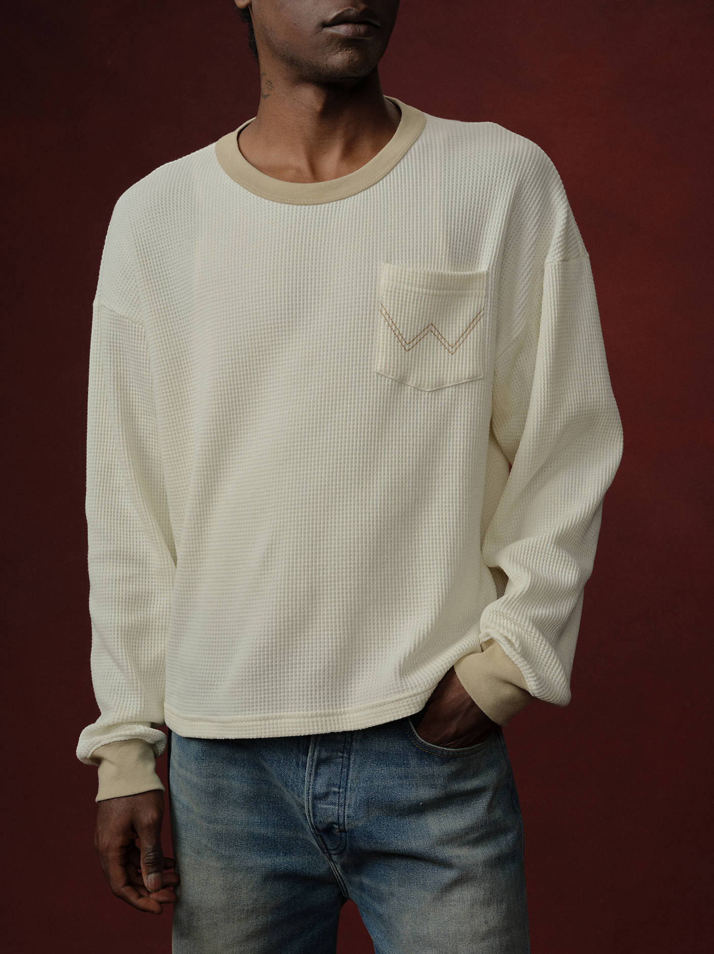 Wrangler x Cherry Thermal Tee | Men's SHIRTS | Wrangler®