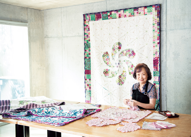 キルト作家の第一人者・鷲沢玲子さんが伝える手仕事の心