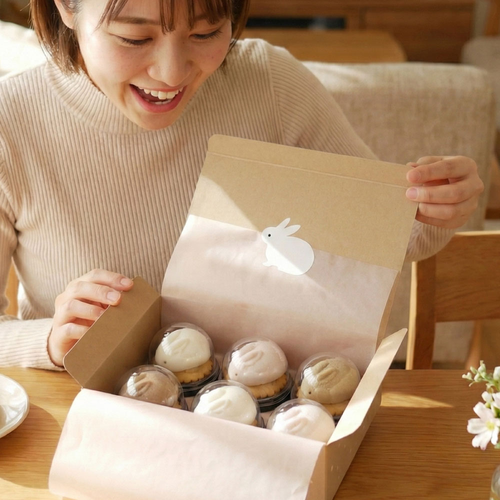 うさもっち 6個ボックス | MOTCH（モッチ）のプレゼント・ギフト通販