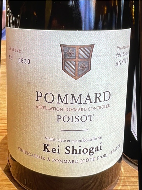 Kei Shiogai Poisot Pommard |Vivino 中文( 香港)