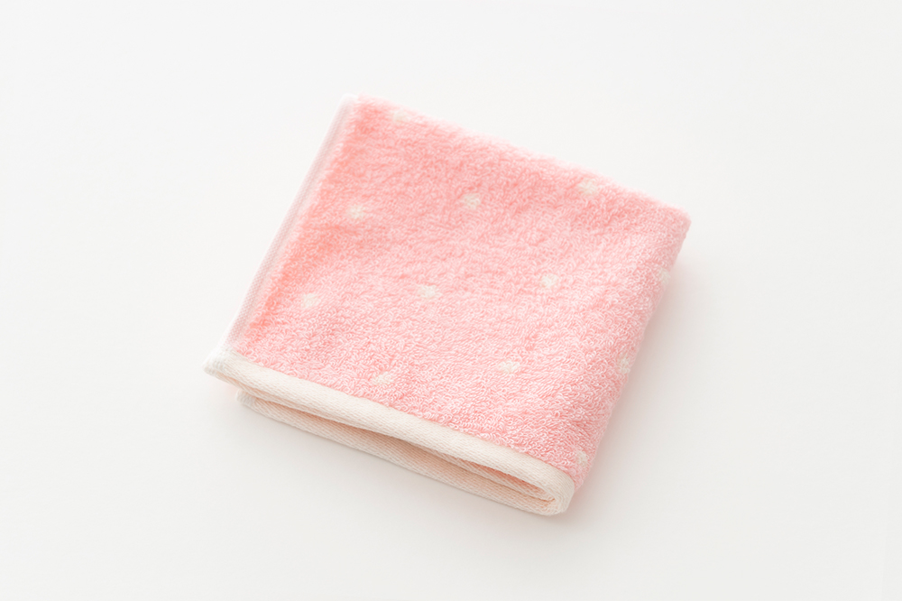 今治タオル公式オンラインストア | MiRTドット(タオルハンカチ ピンク