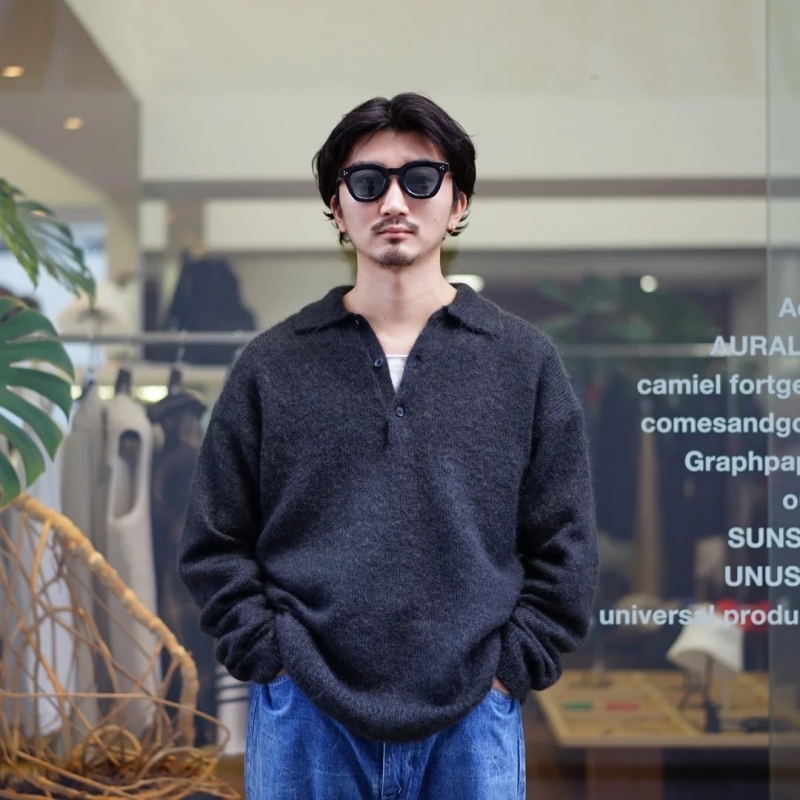 AURALEE (オーラリー) 24AW Collectionの新作、Brushed Super Kid