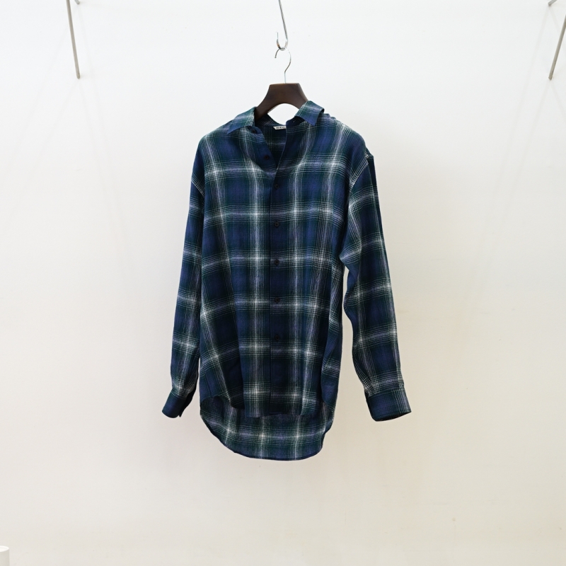 AURALEE (オーラリー) 25AW Collectionの新作、Airy Wool Check Shirt