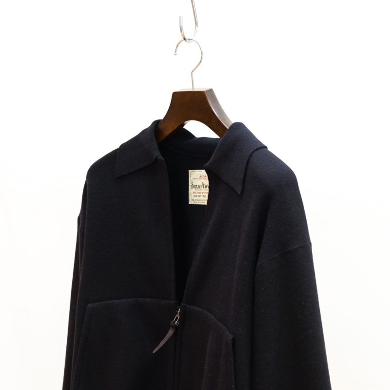 SUNSEA (サンシー) 31th Collectionの新作、Half Zip Blousonのご紹介