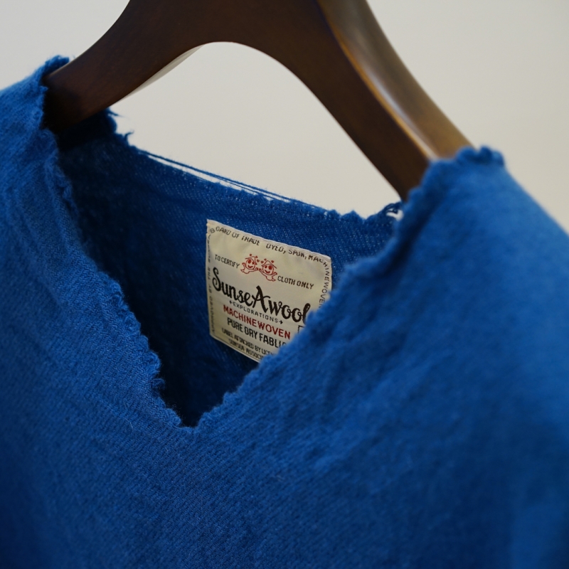 SUNSEA(サンシー) 31th Collectionの新作、Shrinkage V-Neckのご紹介