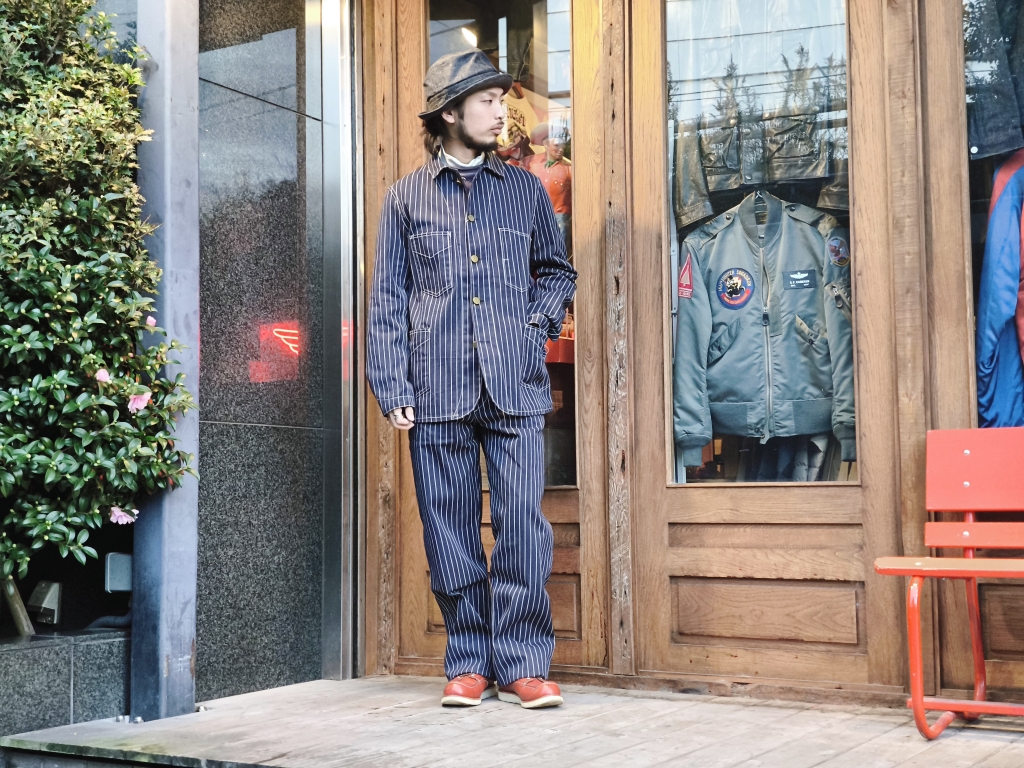 とても貴重な実名復刻！【HEADLIGHT HEADLIGHT 8oz. SPECIAL WOVEN