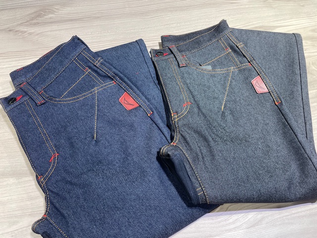 防風パンツ】K-1329 エクスパンドウインドカットデニム！：KUSHITANI