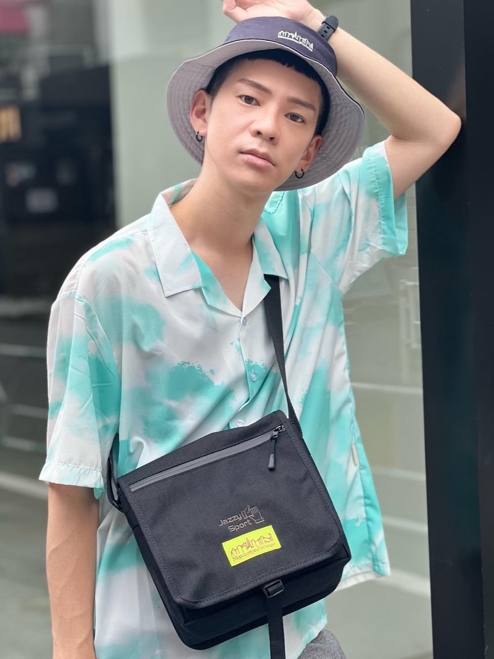 DJ Bag (XSM) JAZZY SPORT＋Manhattan Portage × New Era Bucket-01