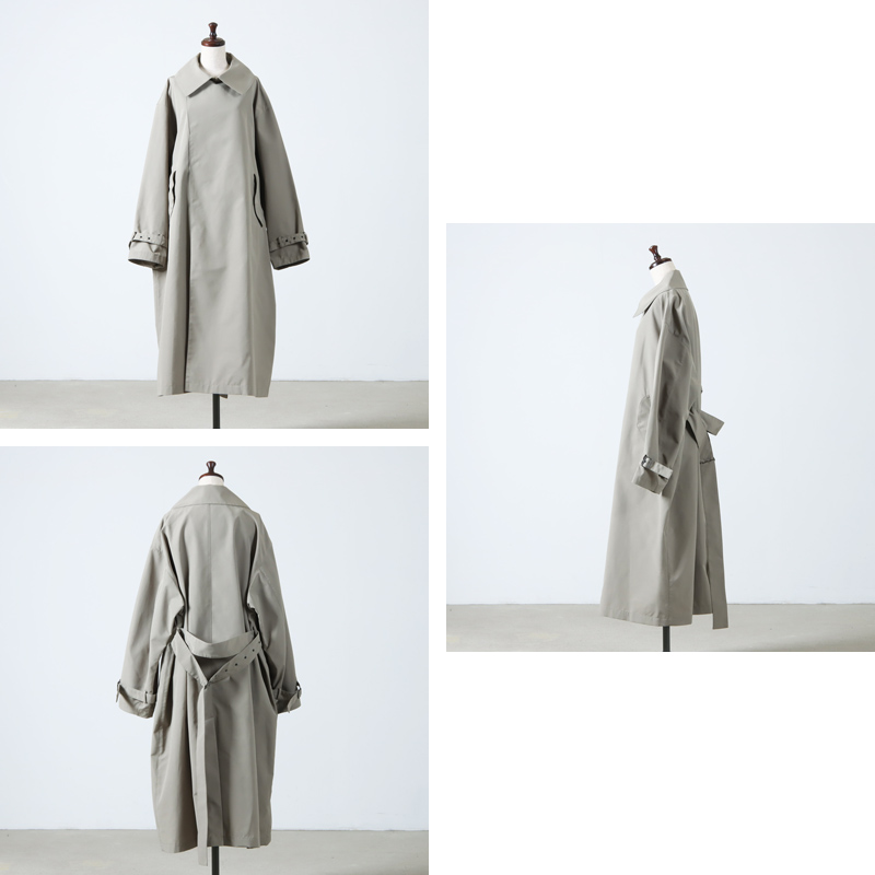 08sircus (ゼロエイトサーカス) High count weather trench coat