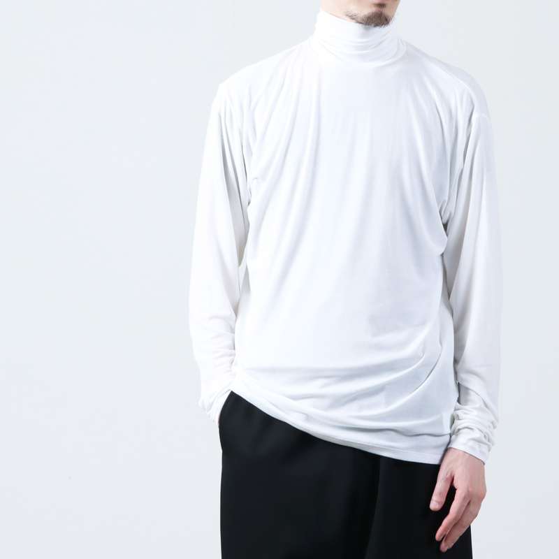 08sircus (ゼロエイトサーカス) Stretch jersey super high neck