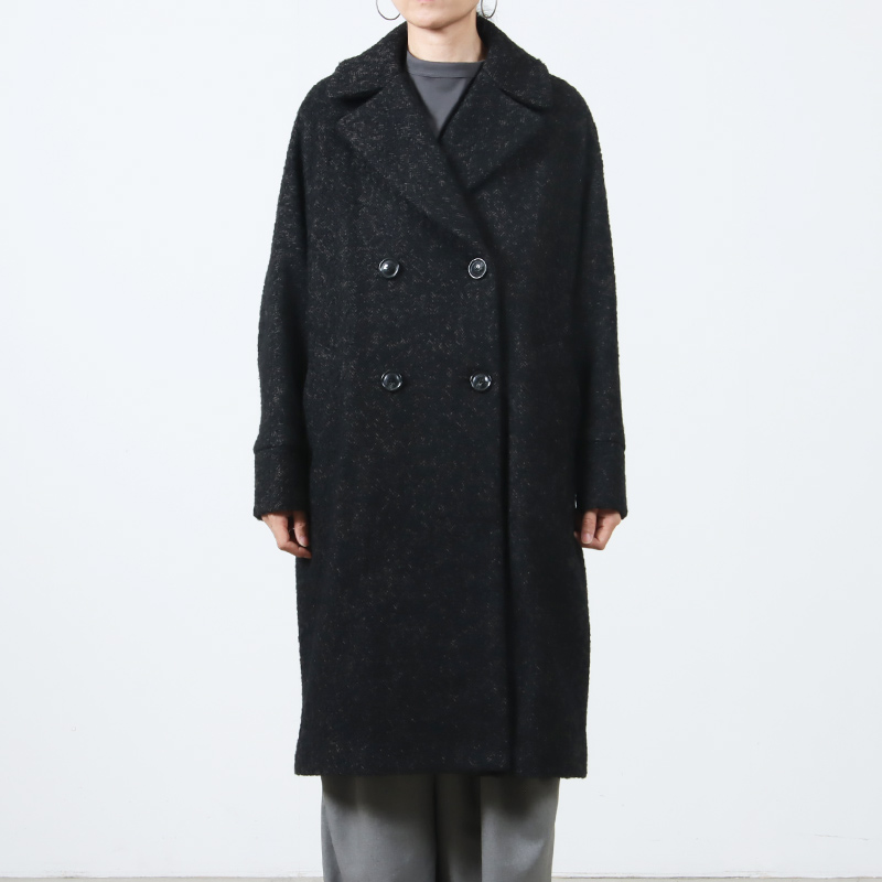 TICCA (ティッカ) ミックスツイードテントコート