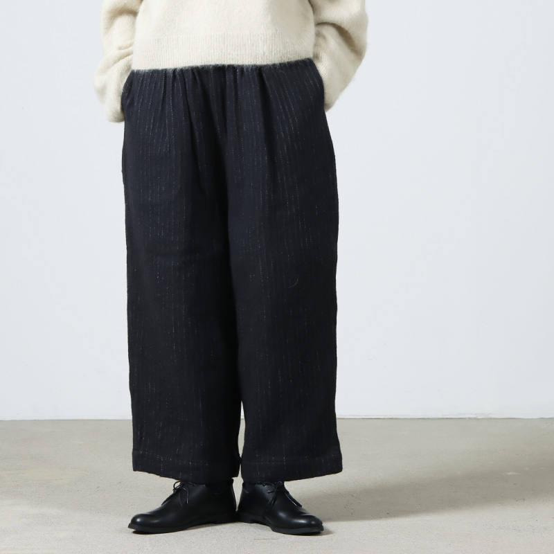 Vlas blomme (ヴラスブラム) ワイドパンツ