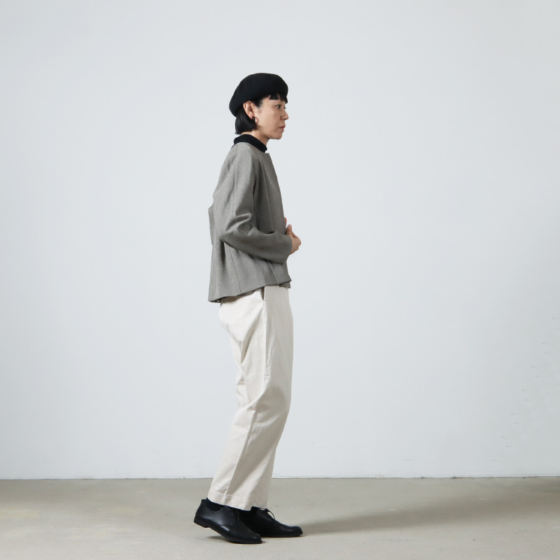 YAECA (ヤエカ) CHINO CLOTH PANTS WIDE STRAIGHT / チノクロスパンツ