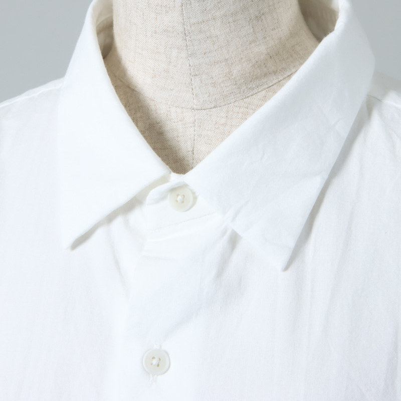 YAECA (ヤエカ) BUTTON SHITS WIDE / ボタンシャツ ワイド