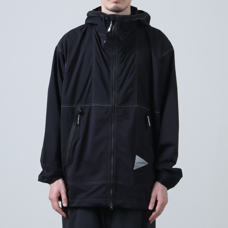 and wander (アンドワンダー) PERTEX wind jacket / パーテックス