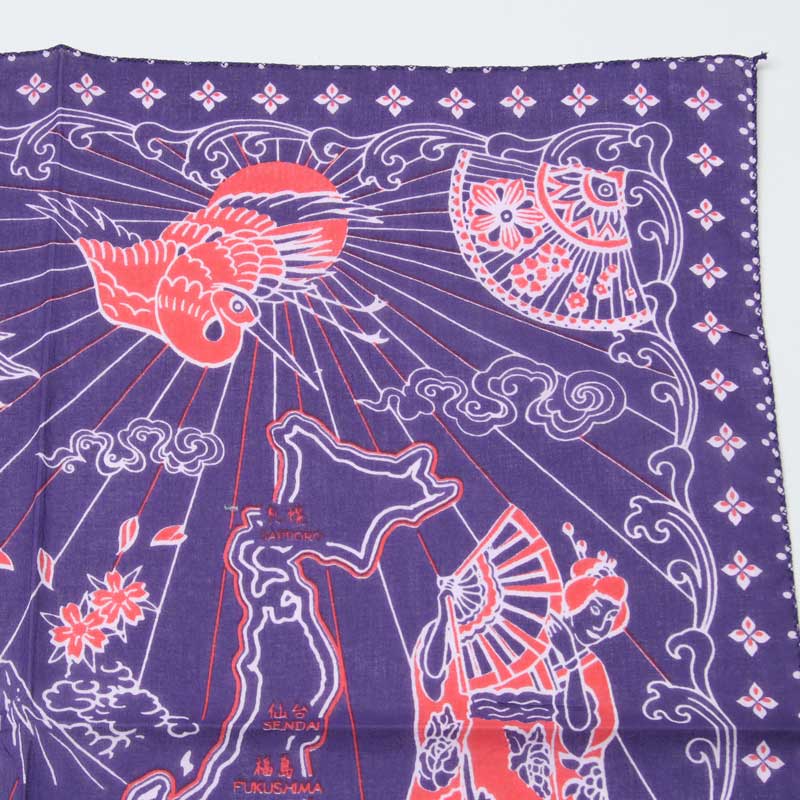 BINDU (ビンドゥー) Bandana Tokyo - 紺青 Iron Blue Type / バンダナ