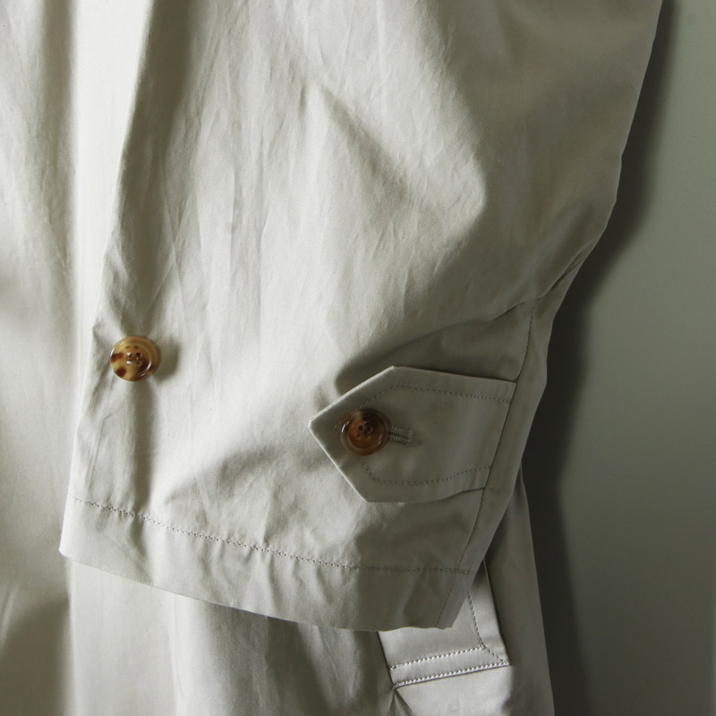 CIOTA (シオタ) スビンコットン タイプライター タイロッケンコート