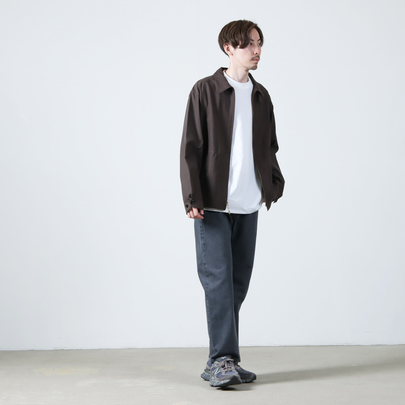 CIOTA (シオタ) Straight 5 Pocket Pants Medium Gray / グレースビン