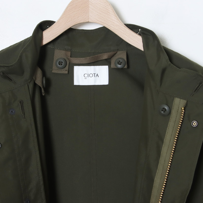 CIOTA (シオタ) M-65 Fishtail Parka / M-65 フィッシュテールパーカ