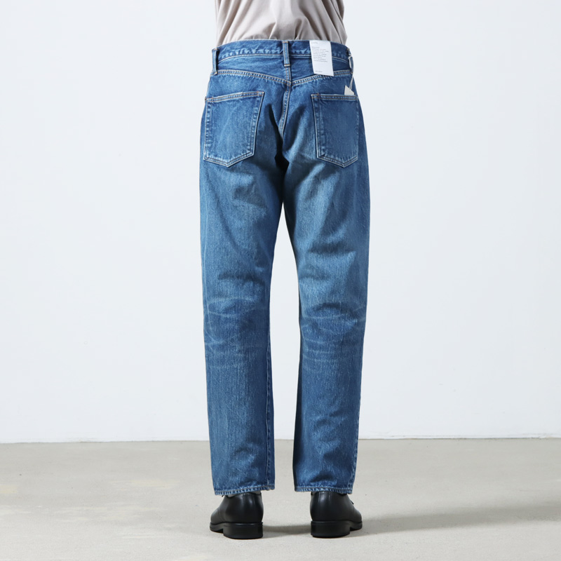 CIOTA (シオタ) Straight 5 Pocket Pants （Real Indigo