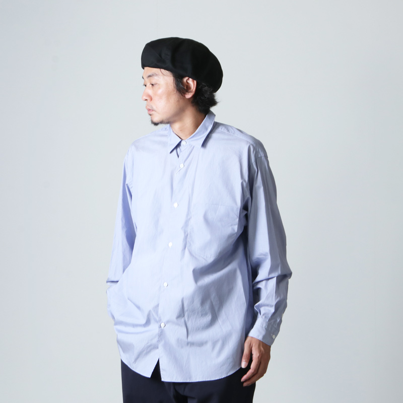 COMOLI (コモリ) ポプリン シャツ