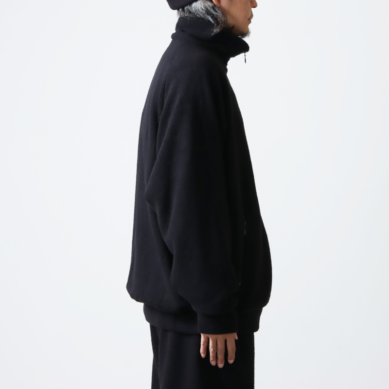 COMOLI (コモリ) ウールフリース トラックジャケット