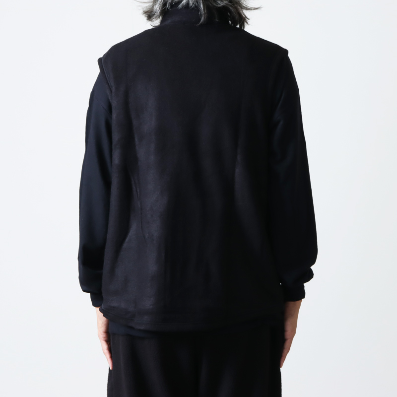COMOLI (コモリ) シルクフリース ベスト