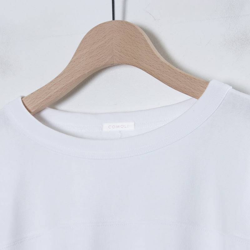 COMOLI (コモリ) フットボールTシャツ