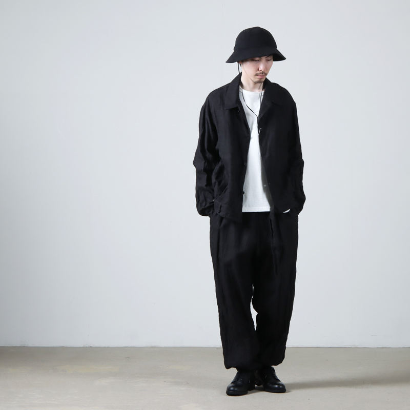 comoli コモリ シルクネップハットフリーサイズ