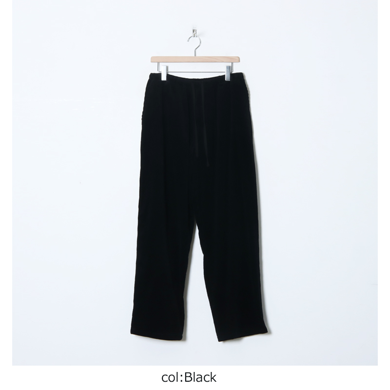 COMOLI (コモリ) コーデュロイ ドローストリングパンツ